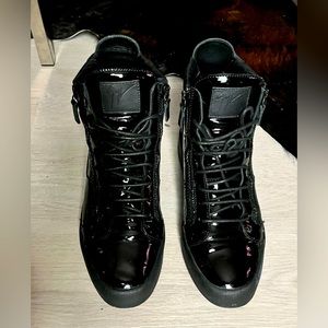 Giuseppe Zanotti Patent Leather Sneakers